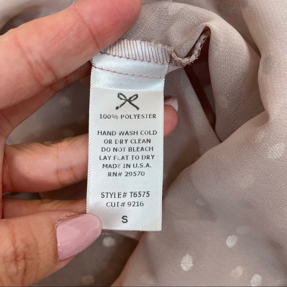 Everly Polka Dot Blouse - Picture 4 of 7